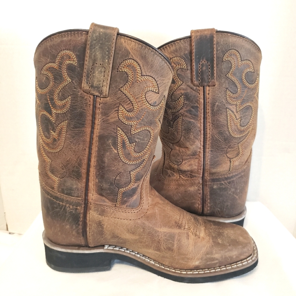 Smokey Mountain Boots Brown Size 3 Unisex